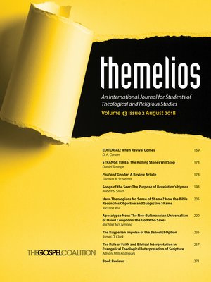 cover image of Themelios, Volume 43, Issue 2